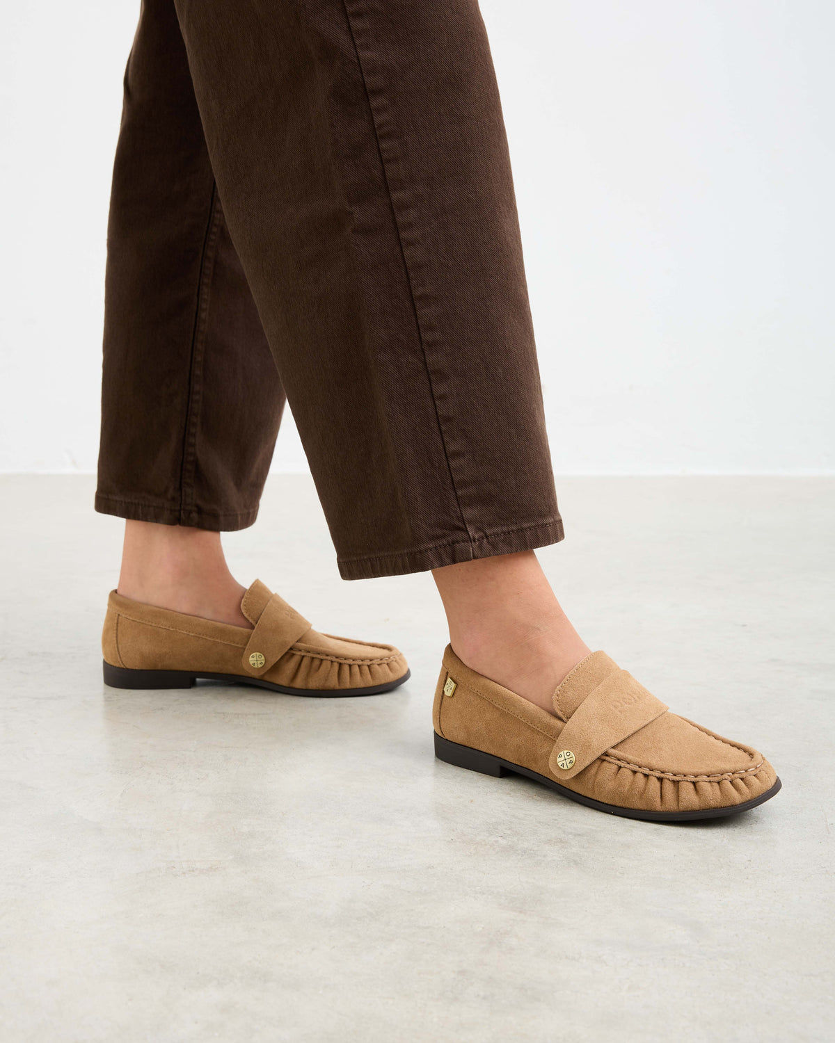 Mocasín Beige de Mujer Yao