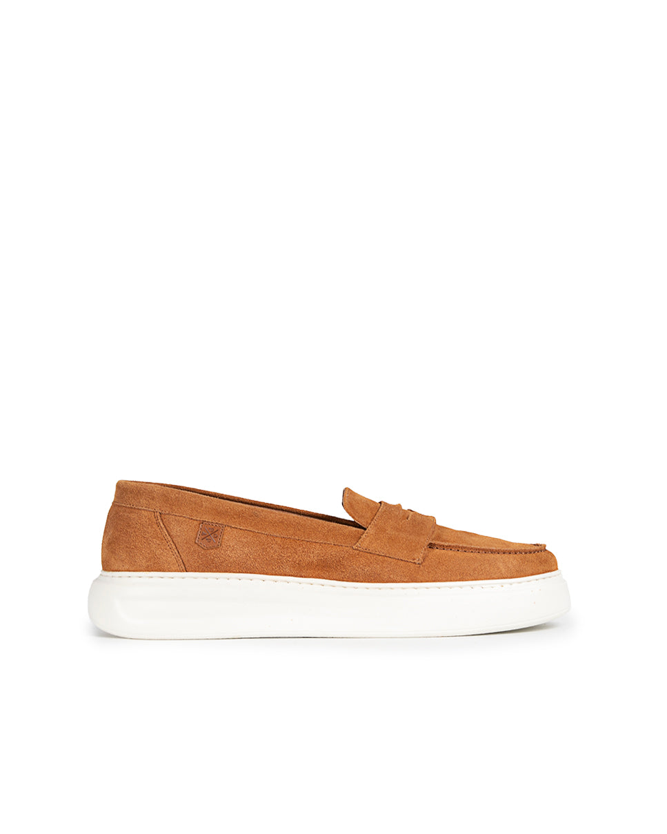 Logan Suede Leather Moccasin