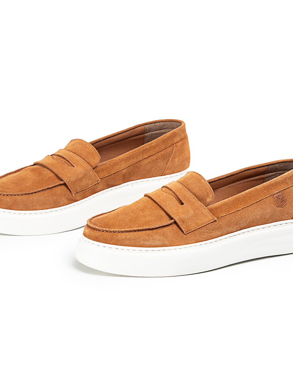 Logan Suede Leather Moccasin