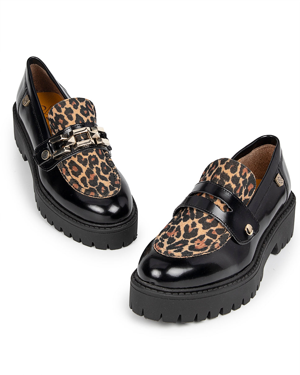 Ardosa Leopard Mocasin