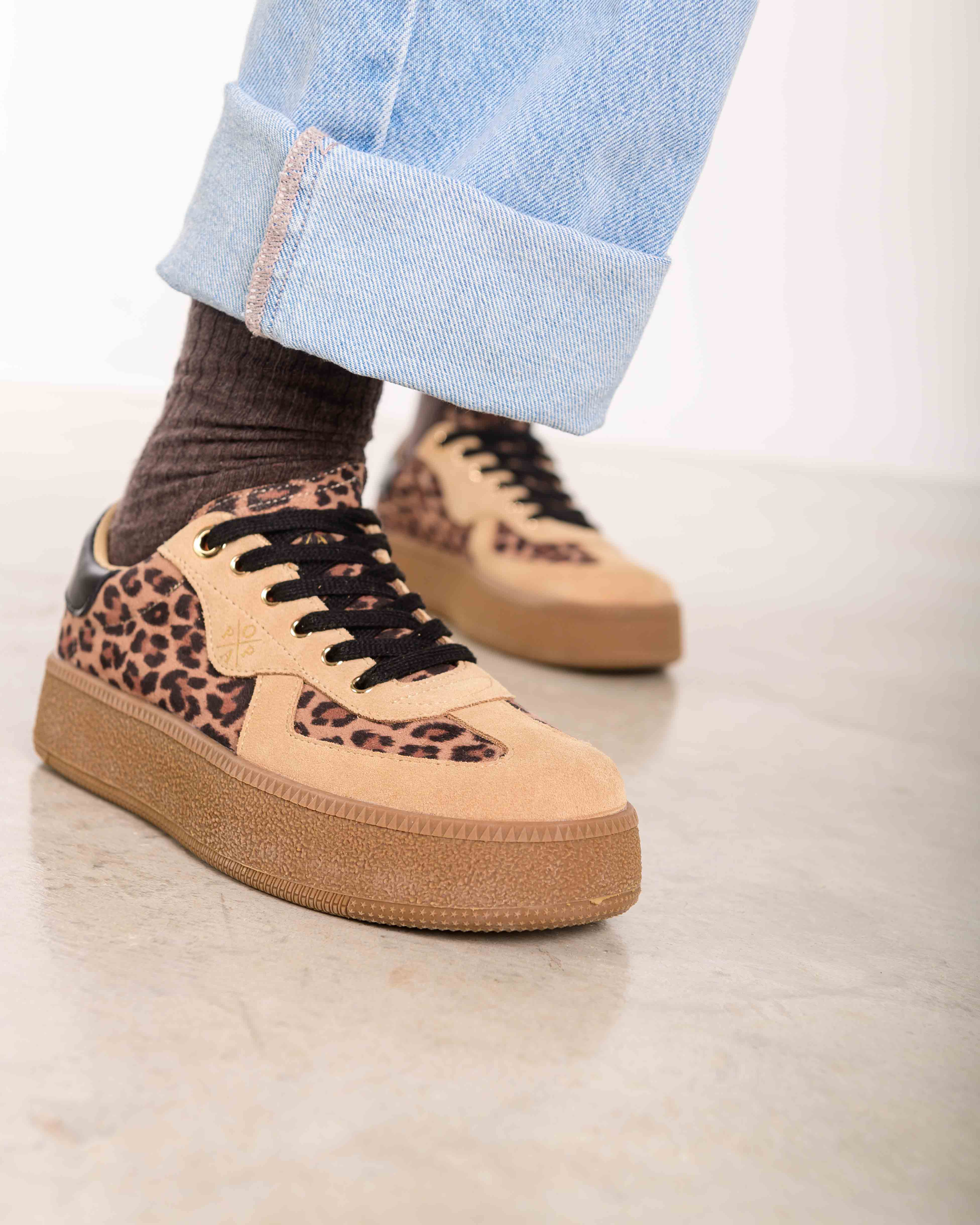 Noble Leopard Platform Sneaker