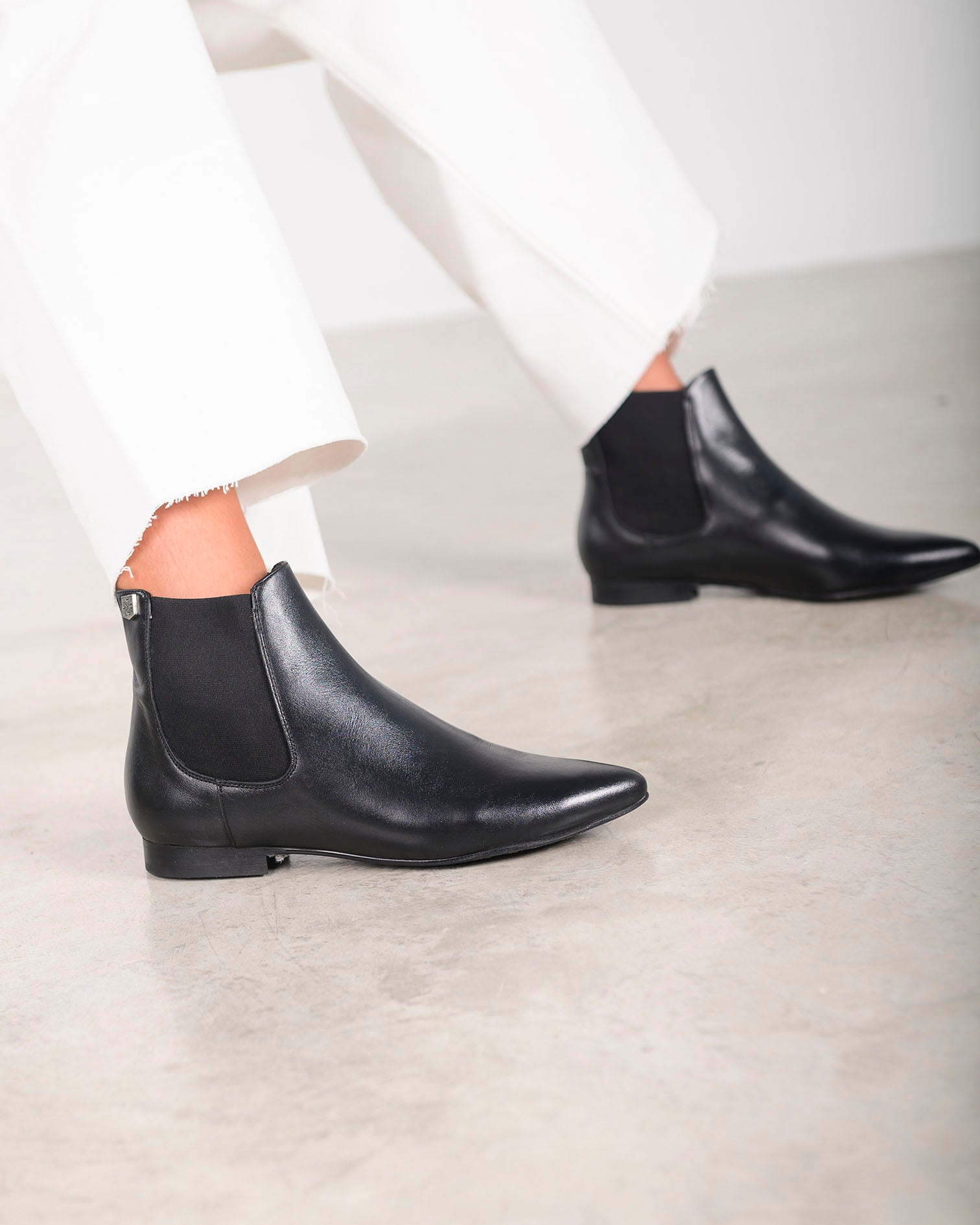 Botines Planos Mujer Zara Suela Track Botines Negros Planos Zara