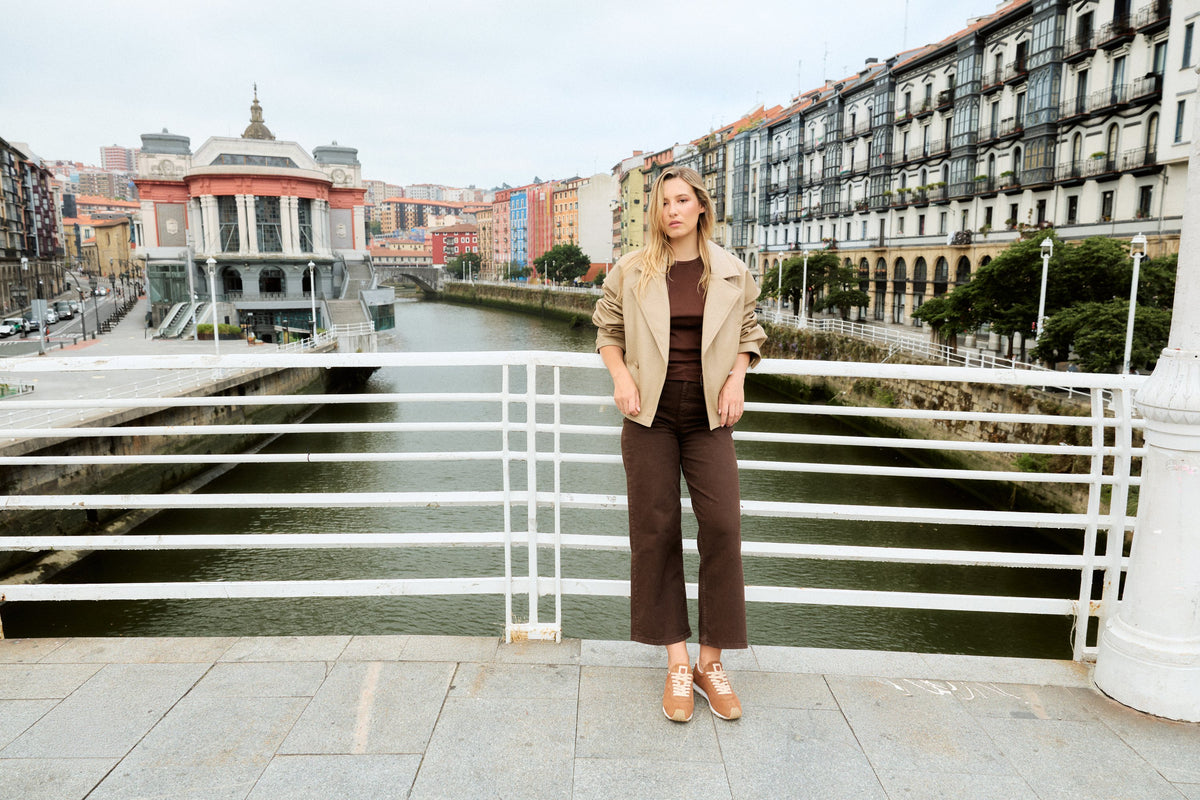 POPA AW26 · The River — Kira serraje marrón