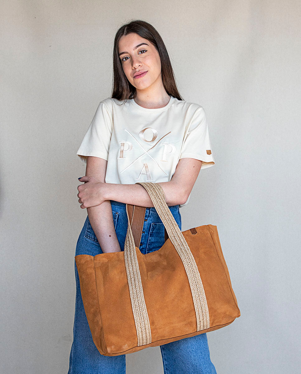 Lillian Split Leather Bag