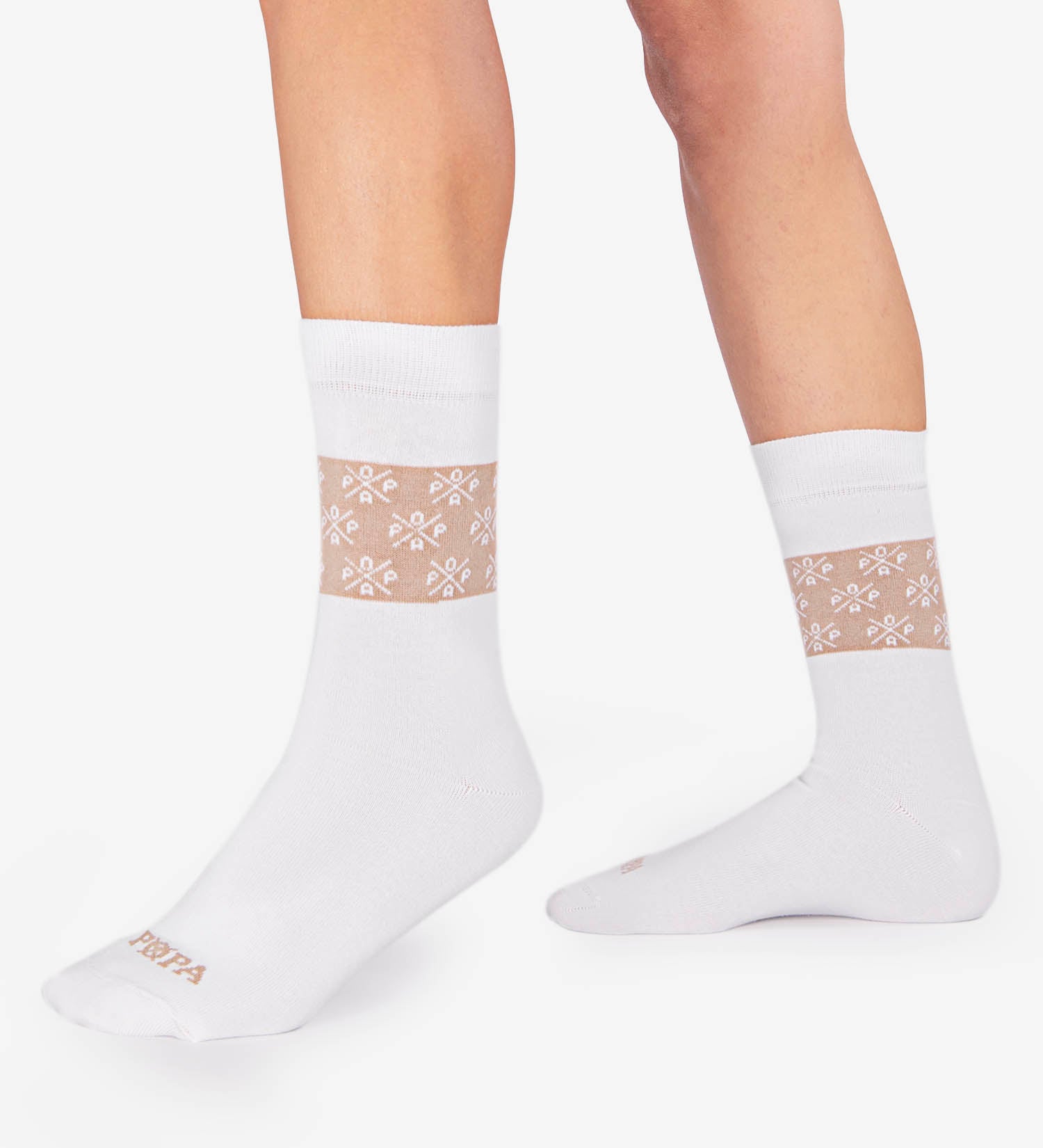 Chaussettes Ione Popitas Beiges