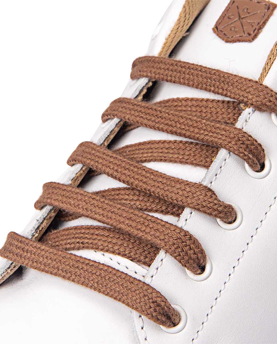 Pair of Brown Shoelaces