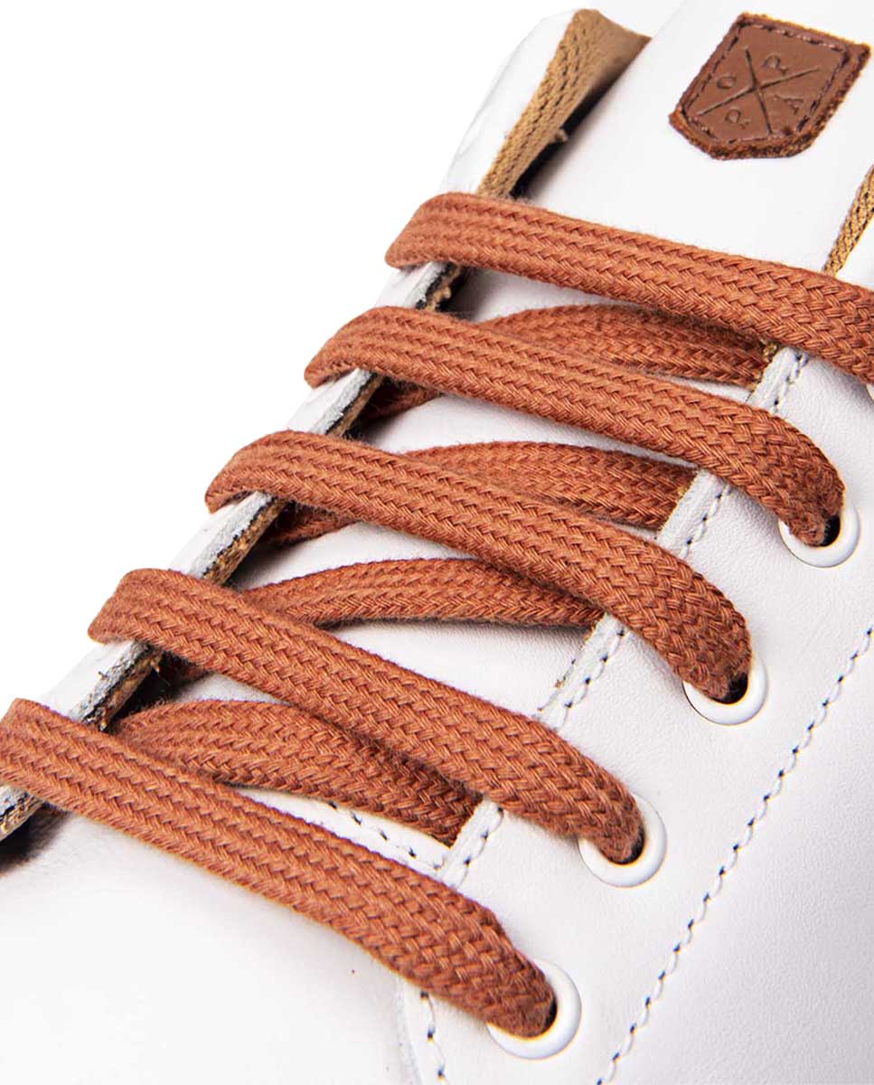 Pair of Terracotta Shoelaces