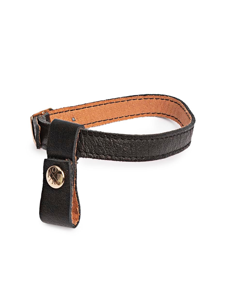 Black Leather Strap Accessory