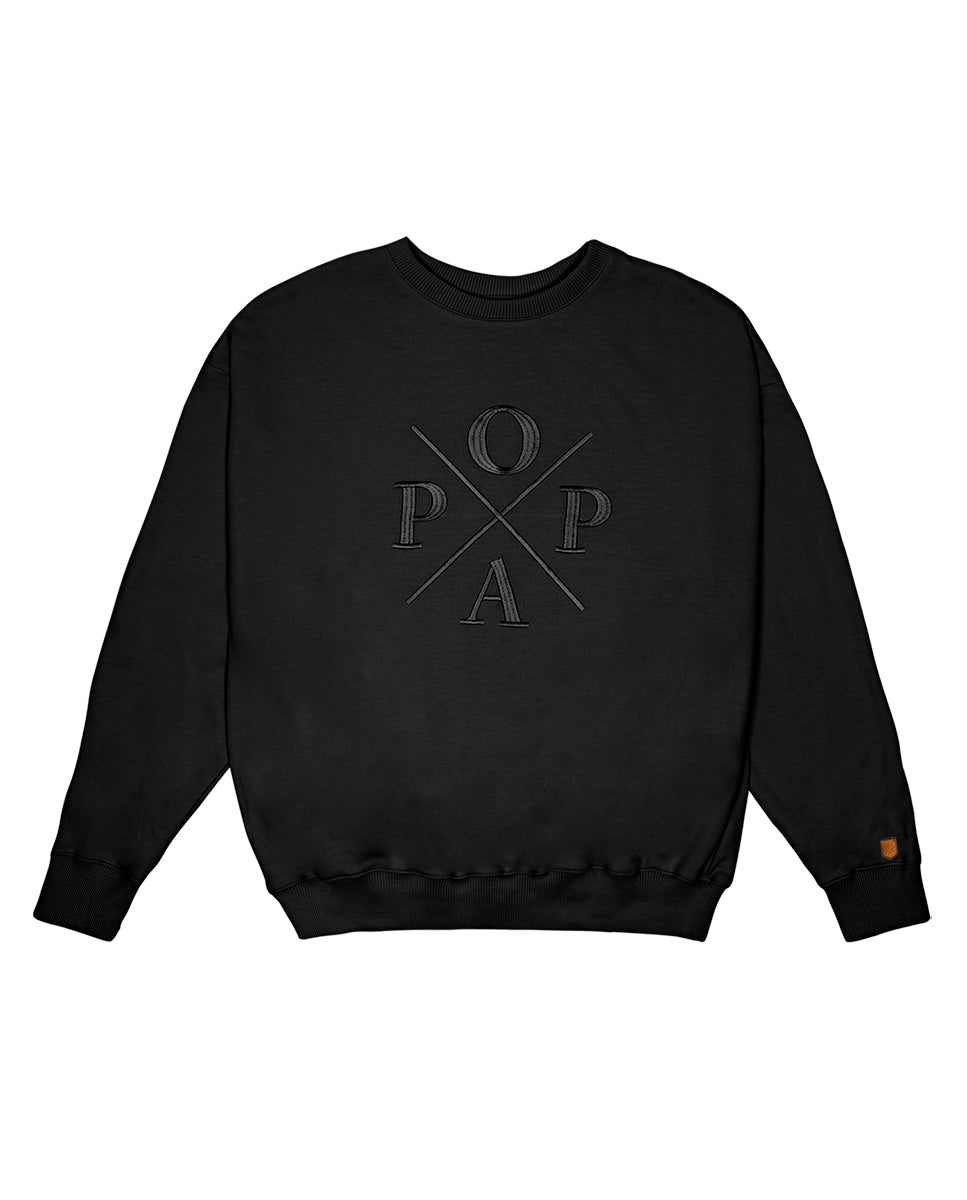 Dana Black Logo Sweatshirt