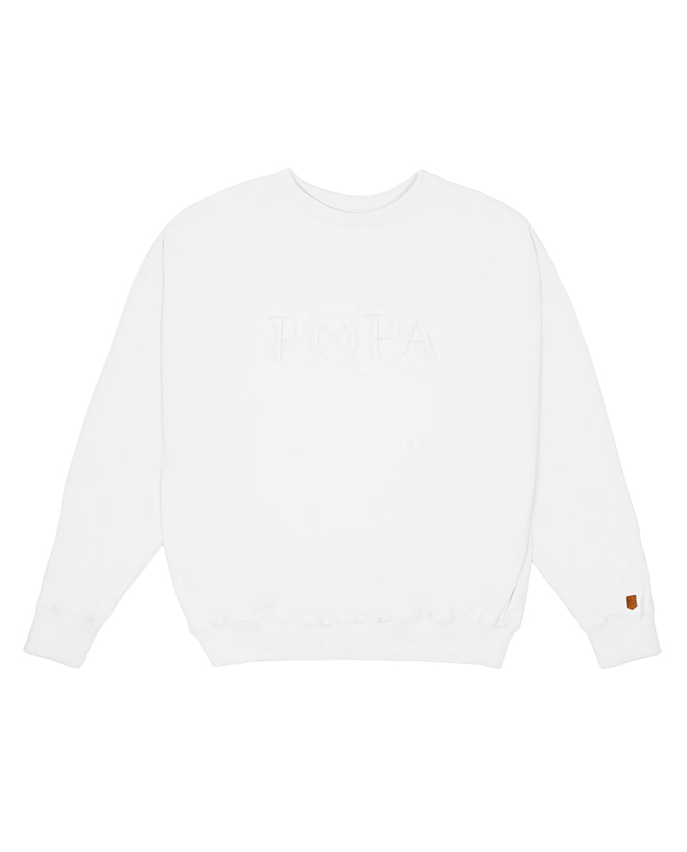 Dona Sweatshirt Color White Letters
