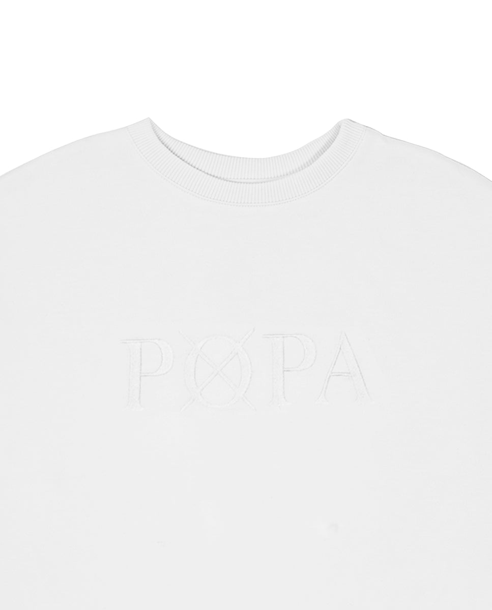 Dona Sweatshirt Color White Letters